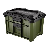 BUNKER Load-Up Stacking 2 Drawer Tool Box, 570mm &pound;119.95